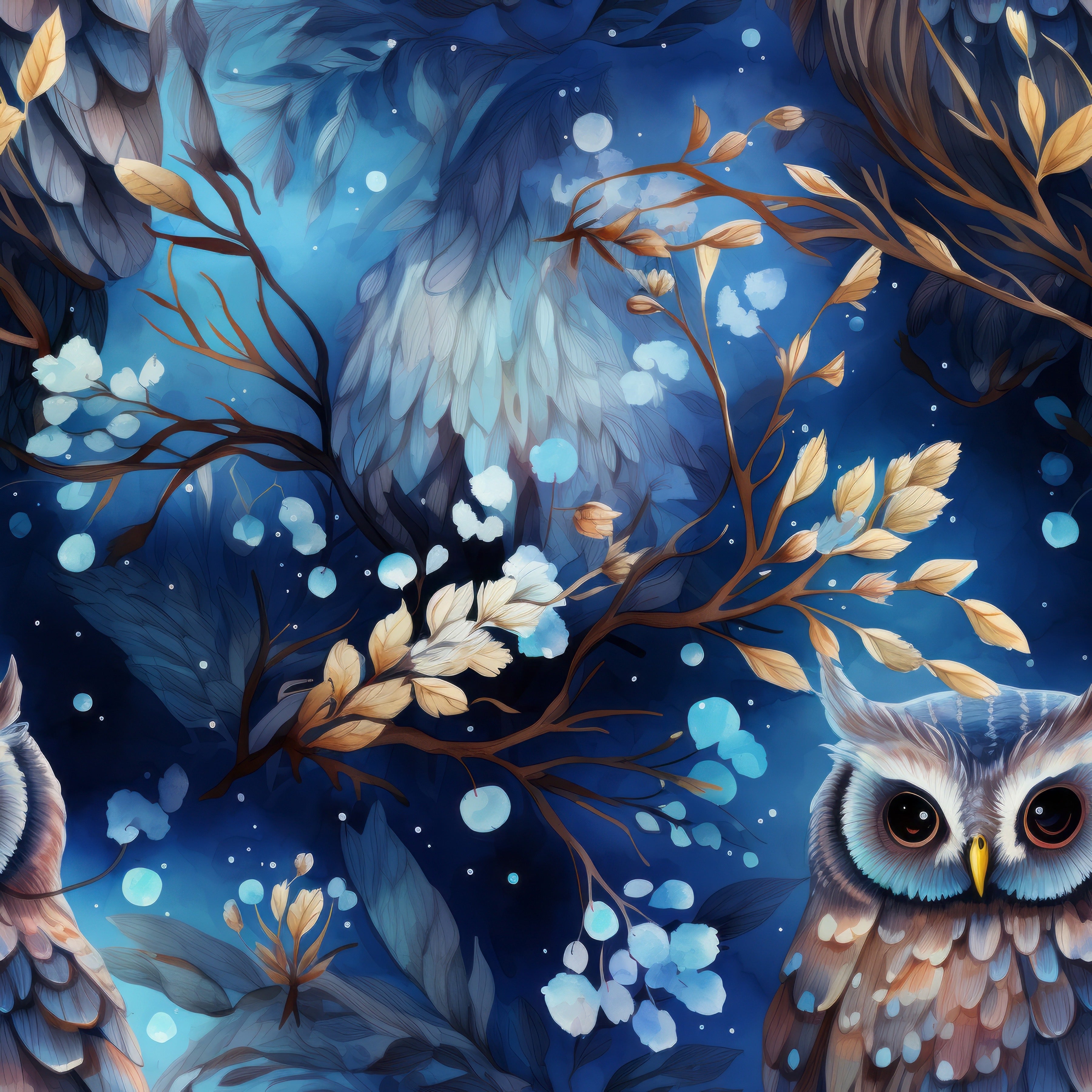 Eulen Kuschelstoff Vorbestellung